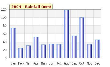 2004 Rainfall