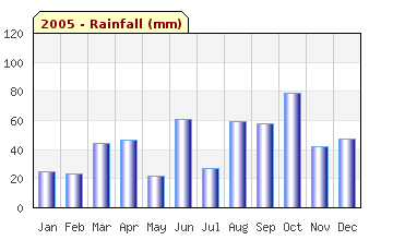2005 Rainfall
